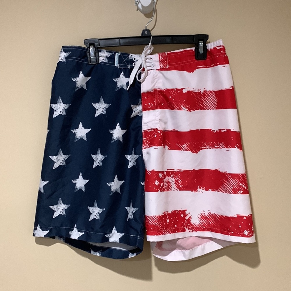 Teal Cove swim trunks
